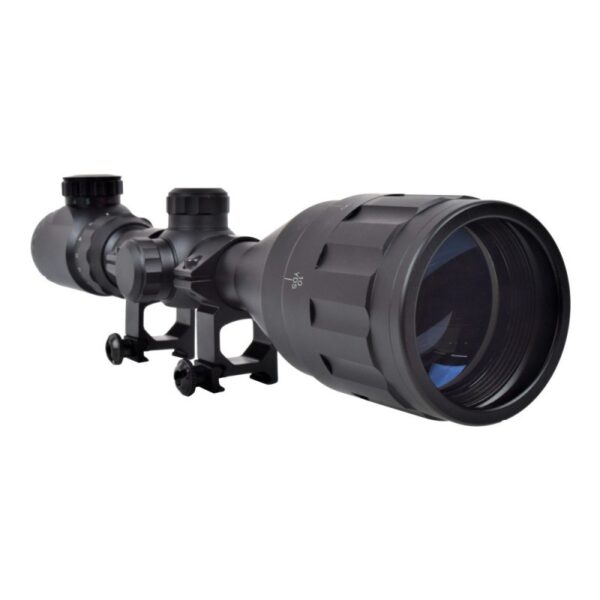 RIFLE SCOPE 50MM LENS ZOOM 2.5X-10X