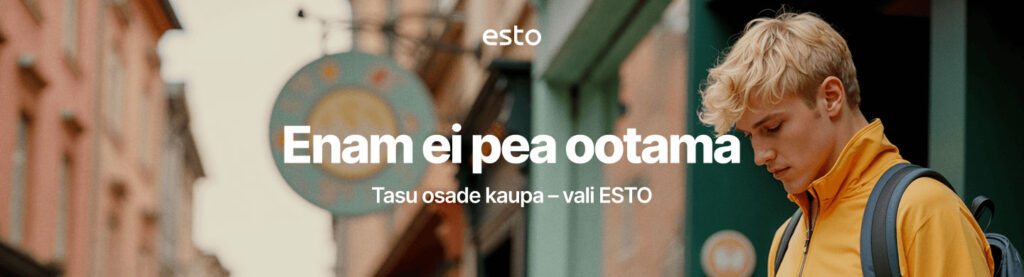 Tasu osade kaupa - vali ESTO