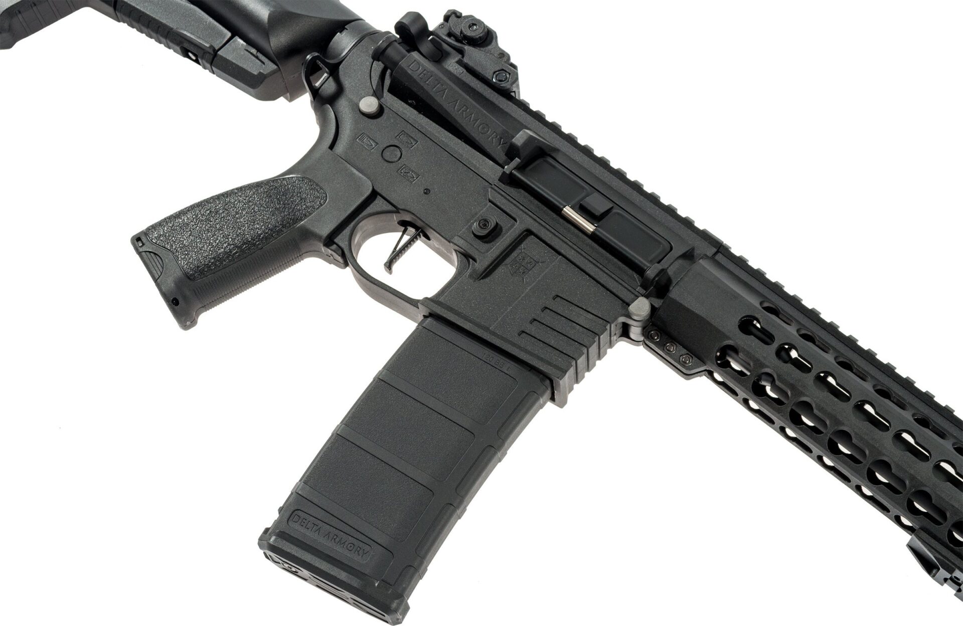 Delta Armory M4 AR15 KeyMod Predator Charlie 10'' Black - Pilt 3