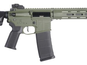 Alternative view of AR15 M-LOK Long SilentOps Charlie (Oliiv)